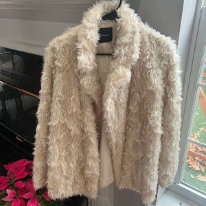 Theory faux fur Jacket